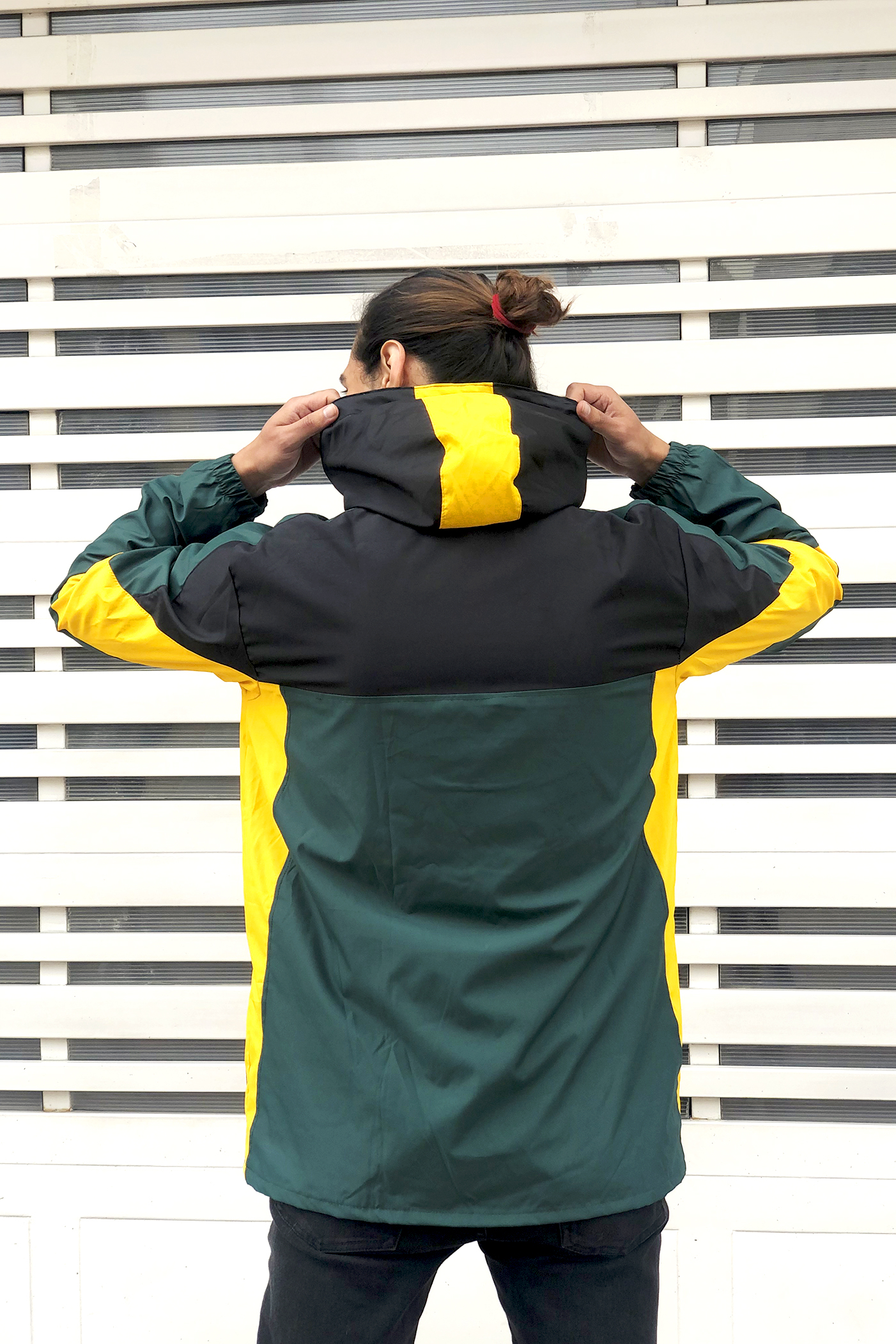 HALF MOON RACER ZIP-UP / GREEN